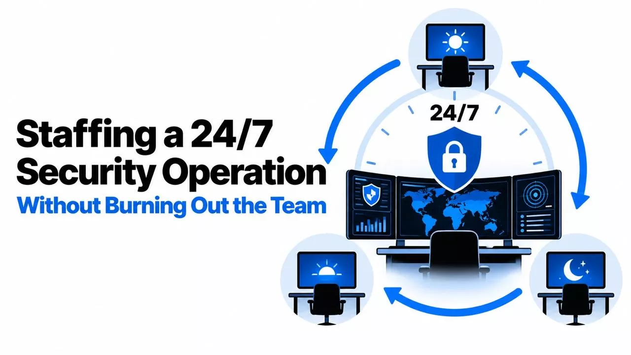 Staffing a 24/7 Security Operation Without Burning Out the Team