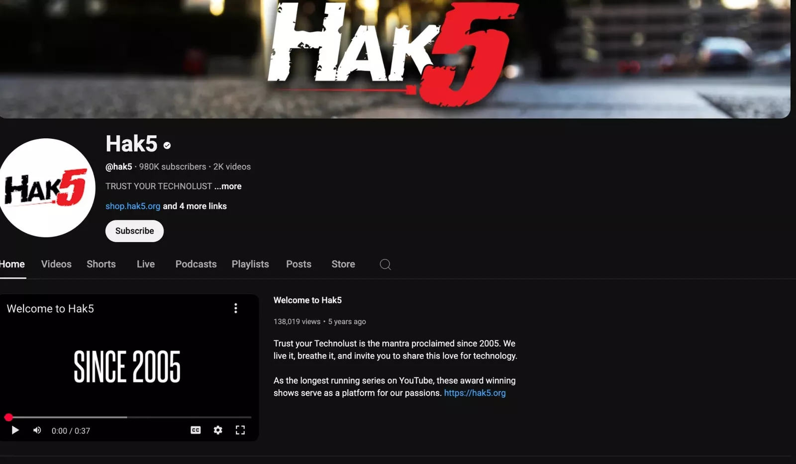 7. Hak5
