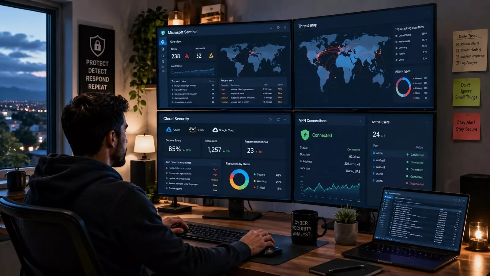 how to get into cyber security with no experience