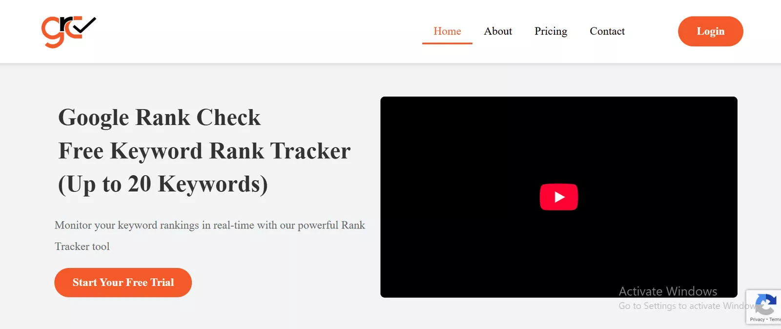 google rank check