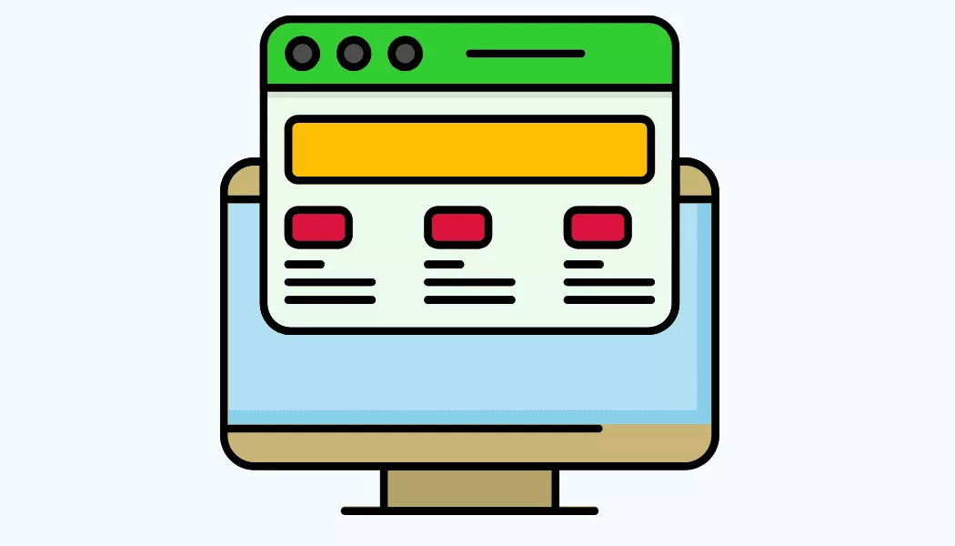 landing page