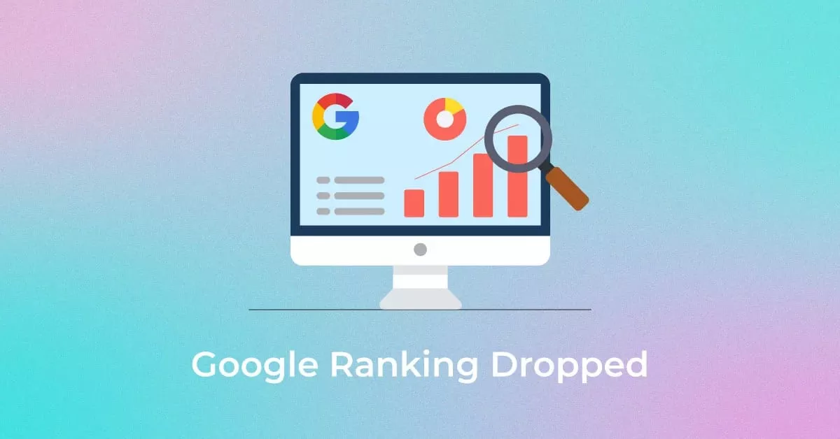 google rank dropped