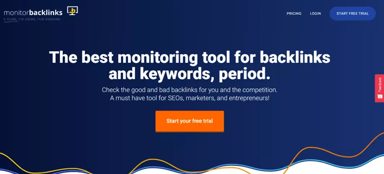 Monitor backlinks